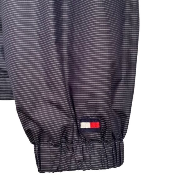MEN’S TOMMY HILFIGER NAVY‎ BLUE PINSTRIPED JACKET SIZE XL - Picture 2 of 10